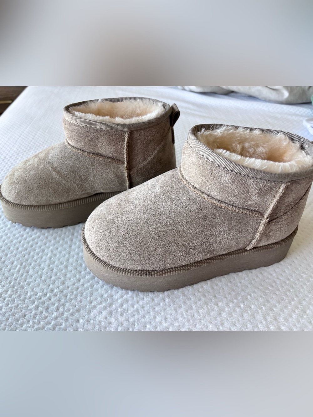 Nanette Lepore Girls Faux Fur Boots